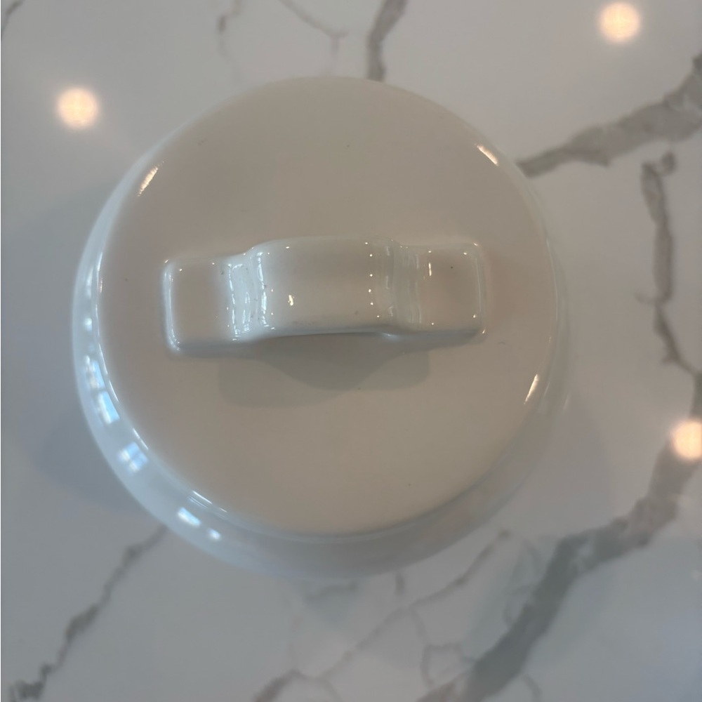 🌿 Rea Dunn Cream Ceramic Flour Canister - Picture 2 of 5